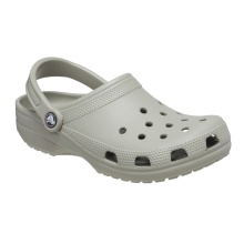 Klapki Crocs Classic Clog szare damskie
