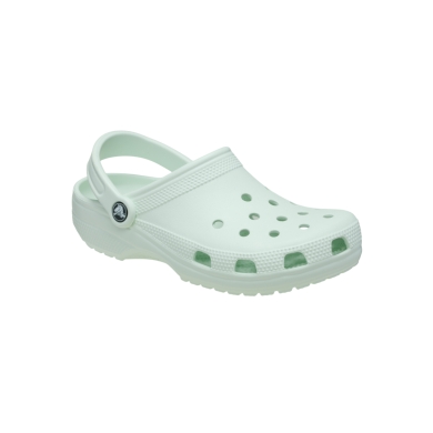 Klapki Crocs Classic Clog jasnozielone damskie