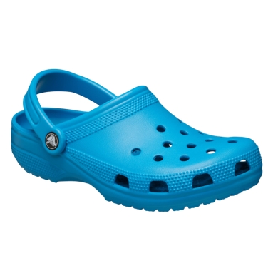 Klapki Crocs Classic Clog niebieskie damskie