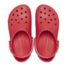 Klapki Crocs Classic Clog czerwone damskie