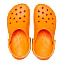 Klapki Crocs Classic Clog pomarańczowe damskie