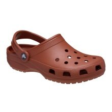 Klapki Crocs Classic Clog brązowe damskie