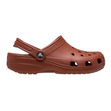 Klapki Crocs Classic Clog brązowe damskie