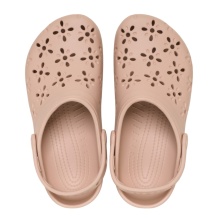 Klapki Crocs Classic Floral Cut Out Clog jasnoróżowe damskie