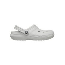 Klapki Crocs Classic Lined Clog (z wyściółką) beżowo-białe - 1 para