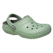 Klapki Crocs Classic Lined Clog (z wyściółką) zielone - 1 para