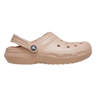 Klapki Crocs Classic Lined Clog (z wyściółką) karmelowo-różowe - 1 para