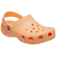 Klapki Crocs Classic Clog K pomarańczowe dla dzieci