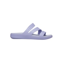 Klapki Crocs Getaway Strappy (lekkie, bezszwowe, elastyczne) fioletowe damskie