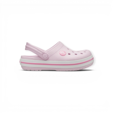 Klapki Crocs Crocband K jasnoróżowe dziewczęce