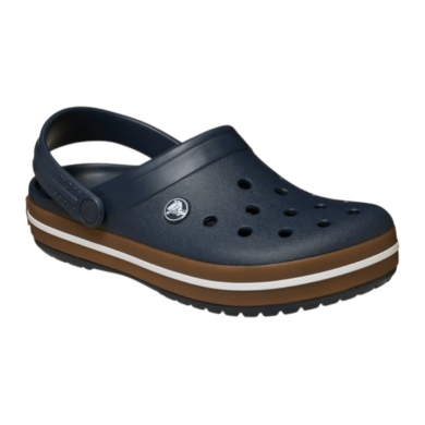 Klapki Crocs Crocband Gum Clog granatowe - 1 para