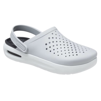 Klapki Crocs InMotion Clog (super miękkie, lekkie, wysoki komfort noszenia) szare - 1 para