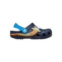 Klapki Crocs UFO Lights Clog granatowe/wielokolorowe dla dzieci