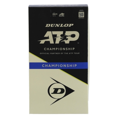 Dunlop Piłki tenisowe ATP Championship Puszka 2x4 sztuki Bi-Pack