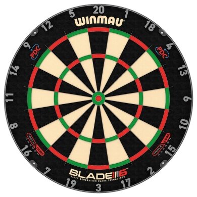 Winmau Tarcza Darts Blade 6 Triple Core Carbon PDC - oficjalna tarcza PDC
