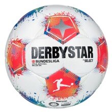 Derbystar Piłka nożna Bundesliga Brilliant APS v25 (oficjalna piłka meczowa sezonu 2025/2026) biało/czerwona