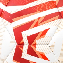 Derbystar Piłka Nożna Junior S-Light v25 (piłka rekreacyjna) biała/czerwona - 1 piłka