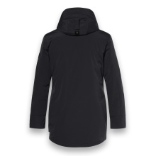 Kurtka zimowa District z kapturem (parka, wiatroszczelna, ciepła) czarna męska