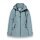 Kurtka przejściowa District Cosmos (z kapturem, wodoodporna) tealblue dla kobiet