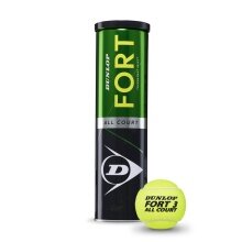 Dunlop Piłki tenisowe Fort Allcourt TS Puszka 18x4 sztuki (9x 2-pak)