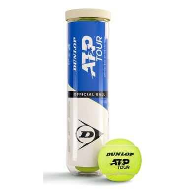 Piłki tenisowe Dunlop ATP Tour (oficjalna piłka ATP Tour) puszka 4 szt.