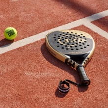 Dunlop rakieta do padla Aerostar Lite 355g/Diamant/Turniej czarna/złota