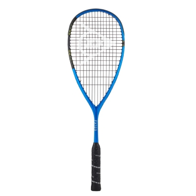 Dunlop Rakieta do squasha Sonic Core FX 125 125g/bardzo głowicowo obciążona niebiesko/czarno/żółta - naciągnięta -