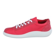 ECCO Sneaker Soft Zero (ECCO Skóra) czerwony/różowy Damski