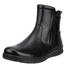 ECCO Botki Barbett Boot Zip GTX (skóra premium, wodoodporne) czarne damskie