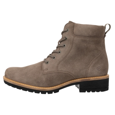 ECCO Botki Elaina Lace (Skóra premium) brązowe damskie