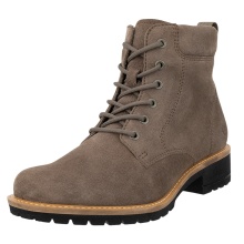 ECCO Botki Elaina Lace (Skóra premium) brązowe damskie