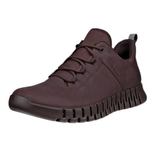 ECCO Sneaker Gruuv Lea GTX (skóra gładka, wodoodporna) ciemnobrązowy mężczyzna