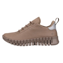 ECCO Sneakers Gruuv Lea GTX (skóra ECCO) brązowe damskie