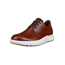 ECCO Sneaker Gruuv Studio Derby (skóra premium) brązowy mężczyzna