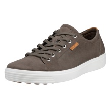 ECCO Sneaker Męskie Soft 7 (z premium skóry) szary/biały Herren