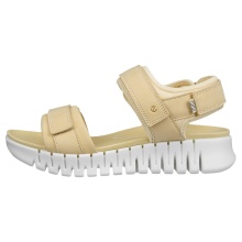 ECCO Sandały Gruuv Sol Lea (skóra premium) beżowe damskie