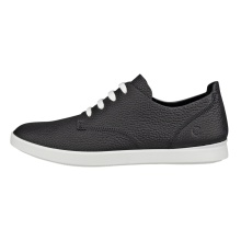 ECCO Sneakersy Leisure Lace Up (miękka skóra premium) czarne damskie