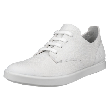 ECCO Sneakers Leisure Lace Up (miękka skóra premium) białe damskie