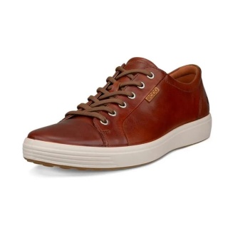 ECCO Sneaker Soft 7 (z premium skóry) brązowy męski