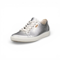 ECCO Sneaker Soft 7 (skóra licowa) srebrne damskie