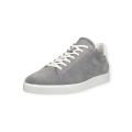 ECCO Sneaker Street Lite (skóra premium i zamsz) stalowoszary/biały męski