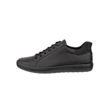 ECCO Sneaker Soft 7 Easy Slip Low (skóra premium) czarny damski
