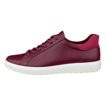 ECCO Sneaker Soft 7 Easy Slip Low (skóra premium) śliwkowo-fioletowy damski