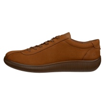 ECCO Sneakers Soft Zero (ECCO-skóra) camelowy brąz męskie