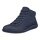 ECCO codzienne buty podróżne Soft Zero Bootie WP Mid-Cut (skóra premium, wodoodporne) granatowe damskie