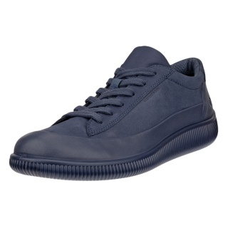 ECCO Sneaker Soft Zero WP (skóra premium, wodoodporne) granatowe damskie