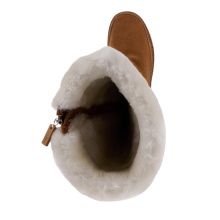 EMU Australia zimowe botki Georgi (zamsz, wodoodporne) kasztanowe damskie