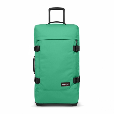 Torba podróżna Eastpak Tranverz M Gem Green (78 litrów) z kółkami zielona