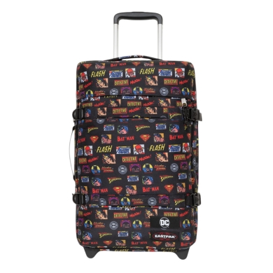 Torba podróżna Eastpak Transit'r S DC Icons (42 litry) z kółkami czarna/kolorowa