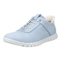 ECCO Sneaker Gruuv Lite (skóra nubukowa) jasnoniebieskie damskie